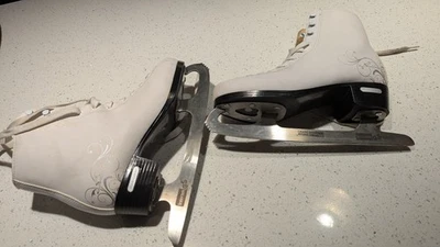 Patines de Hielo Blade Runner Talla USW 7. Hoja 9 1/3 Excelente Estado Foto 1 de 4