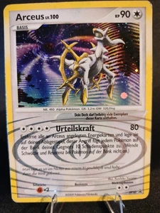 Pokémon Karte Arceus LV. 100 Black Star Promo Deutsch DP50 - Bild 1 von 2