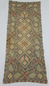 Vintage Traditional Turkish Handmde Wool Runner 138x62cms - Picture 1 of 11