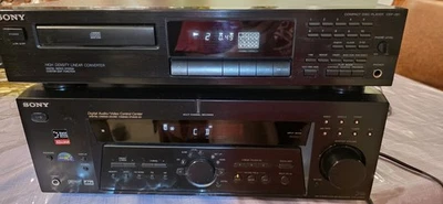 Sony STR-K502P Receiver Stereo 5.1 Channel Sound AM/FM Tuner + CD PLAYER CDP-261 - Image 1 of 4