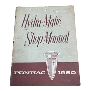 1960 Pontiac Hydra Matic Transmission Shop Repair Manual 60 Original Automatic - Picture 1 of 7