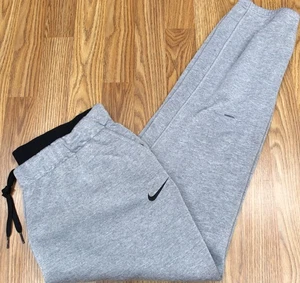 NIKE DRI-FIT JOGGERS/ ATHLETIC PANTS POLYESTER GRAY & BLACK Sz X-LARGE, XL - Picture 1 of 5