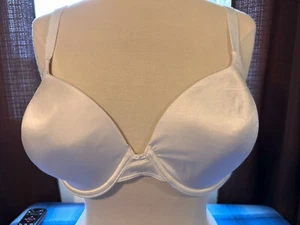 PLAYTEX SECRETS WHITE BRA, SIZE 44C, #4139, UNDERWIRE - Picture 1 of 5