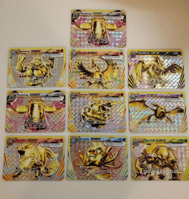 Gold Star Mewtwo Holographic Custom Pokemon Card – AcademGames