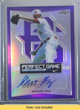 2016 Leaf Perfect Game All-American Classic Metal 1/1 Shane Baz #BA-SB1 Auto uk2