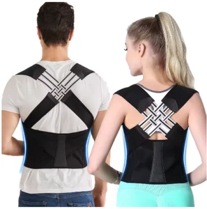 Adjustable Back Posture Belt Strap Back Straightener Posture Corrector - Picture 1 of 3