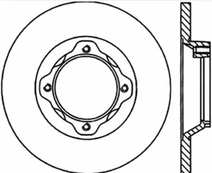NEW RoadTuff PRT1291 FRONT BRAKE ROTORS (Set of 2) - Picture 1 of 7