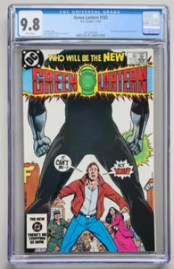 Green Lantern #182  - KEY - John Stewart Becomes New Green Lantern - CGC 9.8 - Picture 1 of 1