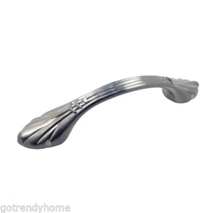 3" C.C Pull Satin Nickel Traditional Cabinet Handle 2720 Kitchen Hardware - Picture 1 of 2