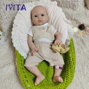 IVITA 20'' Full Silicone Reborn Baby Boy Silicone Floppy Doll Infant - Picture 1 of 10