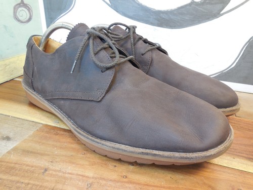 Timberland Oxford Casual Marrone Scamosciato Uomo 13M #5216R