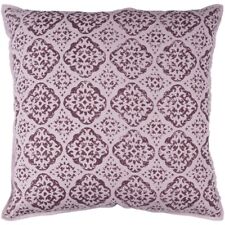 D'orsay by Surya Poly Fill Pillow, Mauve/Dark Purple, 20' x 20' - DOR002-2020P