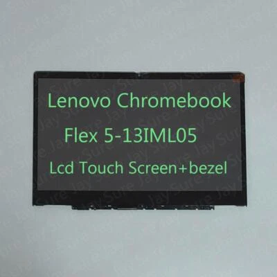 Lenovo Chromebook Flex 5-13IML05 13.3" FHD Lcd Touch Screen+Bezel Assembly - Image 1 of 4