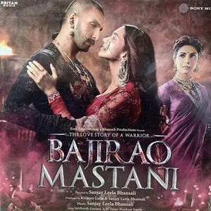 BAJIRAO MASTANI- Bollywood Soundtrack Vinyl LP - Sanjay Leela Bhansali Deepika - Imagen 1 de 2