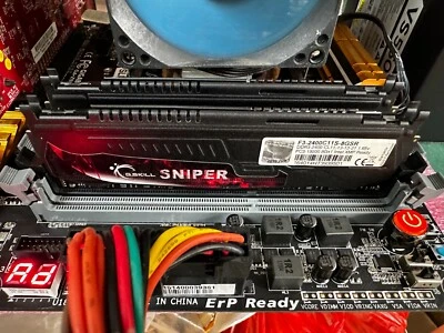 G.SKILL Sniper 2x8GB 2400MHz UDIMM PC3-19200 Desktop Memory F3-2400C11D-16GSR - Image 1 of 4