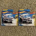 Lot of 2 Hot Wheels White Chill Mill 2020 Fast Foodie Short Card