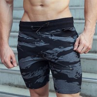 Men Athletic Camouflage Shorts Althletic GYM Slim Running Training Short Pants