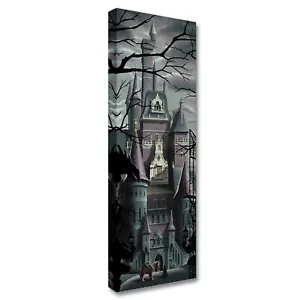 Beauty and the Beast Castle 28Hx8L Disney Fine Art by JC Richard - Picture 1 of 1