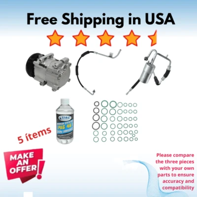 Compressor & Driers A/C Fit Lincoln Continental 1993-1994 - Image 1 of 4