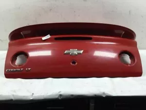 2005 2010 CHEVROLET COBALT LT COUPE TRUNK LID W/ SPOILER VICTORY RED OEM - Picture 1 of 12