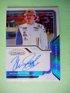 Brennan Poole 2021 Panini Prizm ENDORSEMENTS Autographed Card #E-BP Ser# 3/5 - Picture 1 of 2