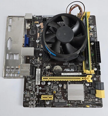 Intel Core i5 4440s + ASUS H81M-E + 8GB DDR3 - Bild 1 von 2