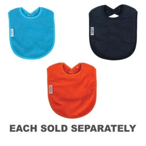 Silly Billyz Comfortable and Functional Fleece Plain Neck Bib in Large Size - Picture 1 of 6