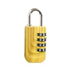 Padlock 4 Digit Password Lock Zinc Alloy Backpack Zipper Lock  Travel