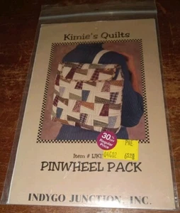 VtG 2000 Indygo Junction #IJK115 Pinwheel Pack Kimie's Quilts Quilted Pattern  - Picture 1 of 2