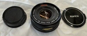 Konica Hexanon AR 40mm F1.8 Prime Lens Made In Japan - Picture 1 of 6