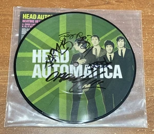Autograph Signed Head Automatica 7” Beating Heart Baby Picture Vinyl Glassjaw - Picture 1 of 4