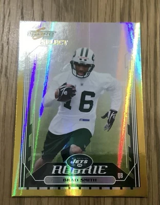 2006 Score Select Rookie Brad Smith #380 Gold Zone #49/50 (RC) - Image 1 of 2