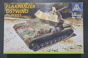Italeri/Italaerei 1/35 kit#376 Flakpanzer IV Ostwind 1st(First/Prototype) Series - Picture 1 of 24