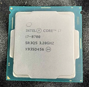 Intel Core i7-8700 Socket LGA1151 6 Core Desktop CPU 3.20GHz SR3QS - Afbeelding 1 van 2