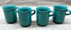 Dansk Mesa Türkis Kaffee BECHER Southwest Steingut Geschirr Portugal VIER - Bild 1 von 7
