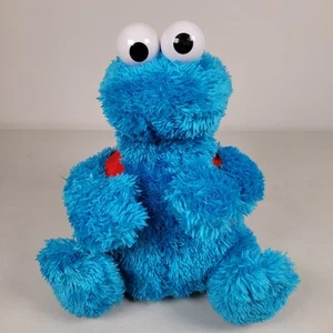 2010 Sesame Street Count 'n Crunch Cookie Monster w/Backpack No Cookies - Works - Picture 1 of 6