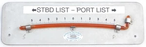NURNBEREG INSTRUMENT CO. SHIPS SUBMARINE GLASS TUBE CLINOMETER LEVEL - Picture 1 of 5