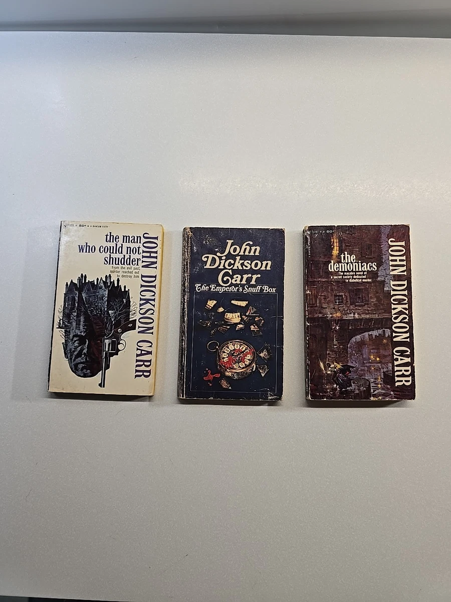 40s 50s 4冊セット John Dickson Carr スカル 洋書 john dickson carr