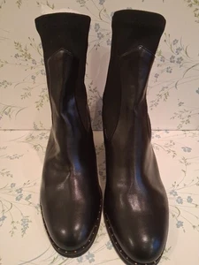 Schwarze Wildleder Stiefeletten ASOS Damen UK 11 tadelloser unbenutzter Zustand - Bild 1 von 9