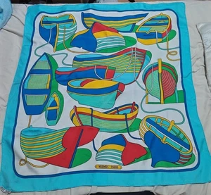 HERMES Carre 90 "THALASSA" 100% Seidentuch Vintage selten ohne Karton - Bild 1 von 5