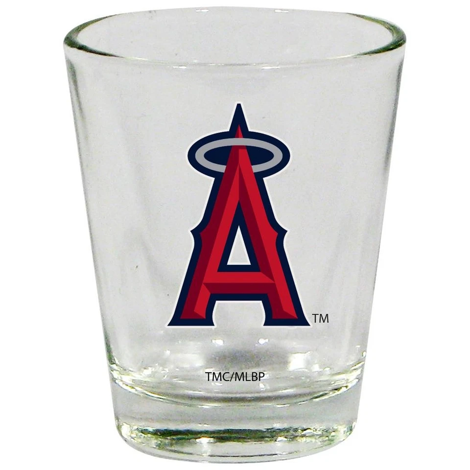 Los Angeles Angels 2 Ounce Clear Shot Glass [NEW] MLB Drink Pint Glass Bar - Image 1 of 1
