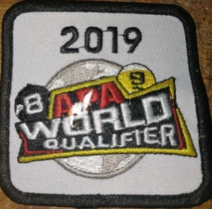 APA 2019 WORLD QUALIFIER PATCH PATCHES AMERICAN POOLPLAYERS - Picture 1 of 1