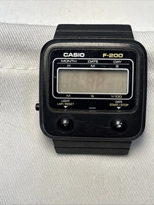 Rare Vintage Casio 55 f200 Alien Ripley Digital Watch -untested - Picture 1 of 7