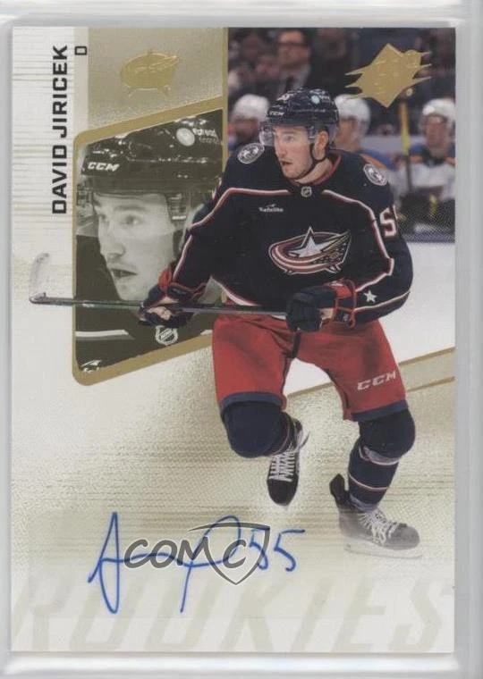2022-23 SPx Rookies Auto David Jiricek #190 Rookie Auto RC - Image 1 of 2