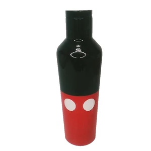 Disney Parks Water Bottle Mickey Mouse 9.5" Tall Stainless Steel w/ Lid - Picture 1 of 8