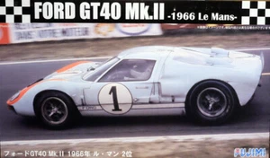 Ford GT40 Mk II 1966 Le Mans 2nd GULF 1:24 model kit kit di montaggio Fujimi 126043 - Foto 1 di 1