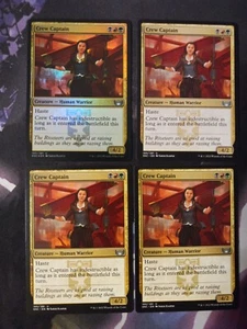 4x Crew Captain (1x FOIL) Nuovo Capenna Uncommon Magic MTG WOTC M6706 - Foto 1 di 5