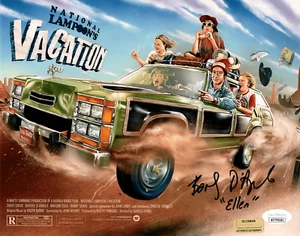 Beverly D'Angelo Autographed Vacation Movie Poster 8x10 Photo JSA COA Signed - Picture 1 of 4