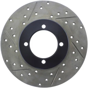 StopTech 127.42004R Front Right Drilled Brake Rotor for 75-78 280Z / 74-75 260Z - Picture 1 of 9