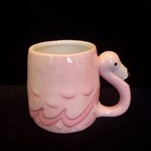 Pink Flamingo Cup/Mug, The Critter Collection. #102 - Picture 1 of 5